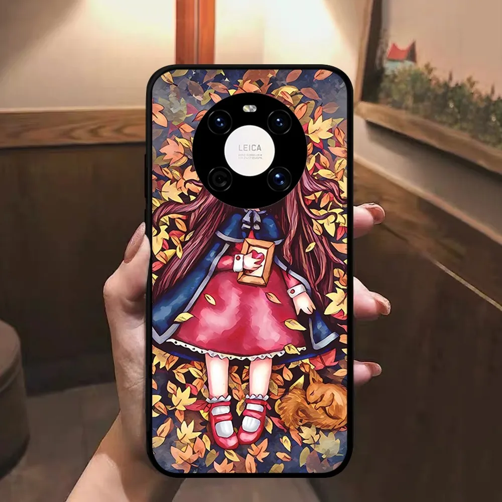 Cute Cartoon Girl Kid santoro_gorjuss Phone Case For Huawei Mate 10 20 30 40 50 lite pro Nova 3 3i 5 6 SE 7 pro 7SE