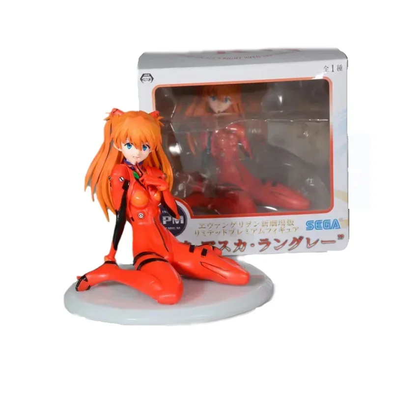 

Оригинальная фигурка SEGA NEON GENESIS EVANGELION Asuka Langley Soryu, фигурка сидения, игрушки