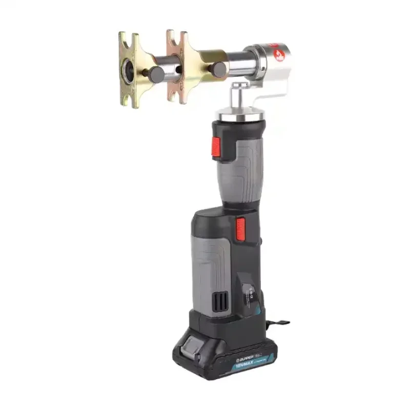 

PZ-1240 Battery Powered Pex Pipe with Fitting Pressing Tool Portable Crimping Tool Multi-layer Pex Fittings Press Machine