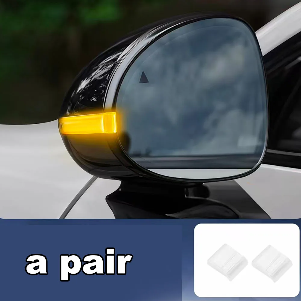 Car Rearview Mirror Turn Signal Light Guide Block  For Xiaomi YU7 2025 2026 Extend Light Source Driver Visible Light Conduction