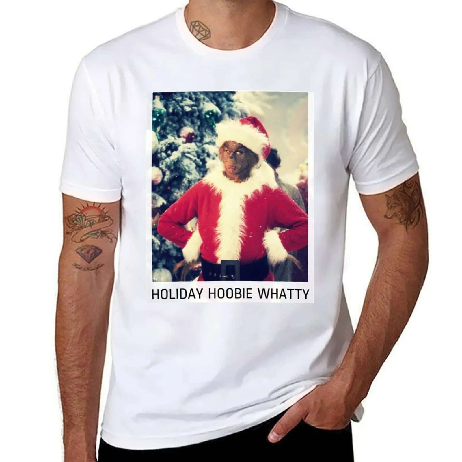 

Holiday Hoobie Whatty Christmas Gifts For Men and Women, Gift Christmas Day T-Shirt man tshirt cotton t shirt man T-Shirt
