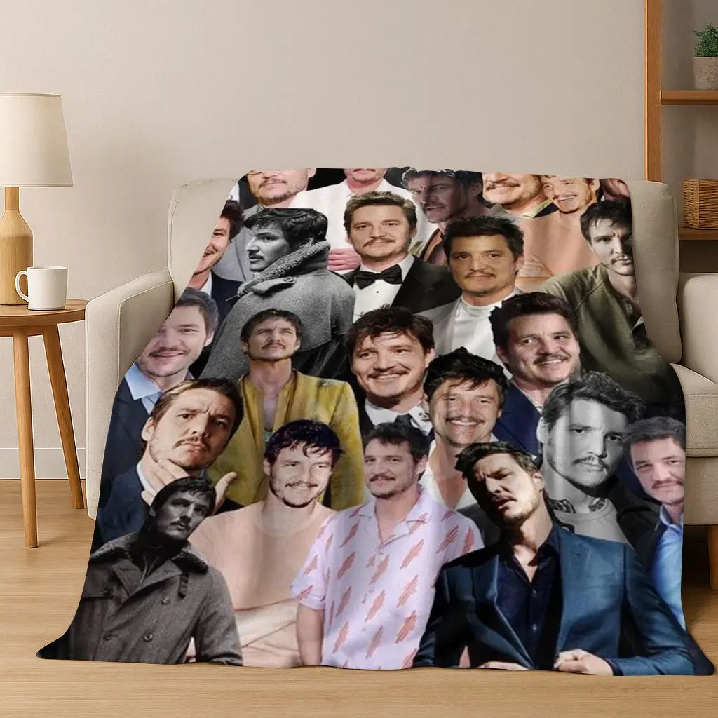 ثلاثية الأبعاد خوسيه بيدرو بالمسيدا باسكال ستار الفانيلا بطانية لينة بطانية دافئة لغرفة النوم غرفة المعيشة السرير السفر التخييم نزهة هدية