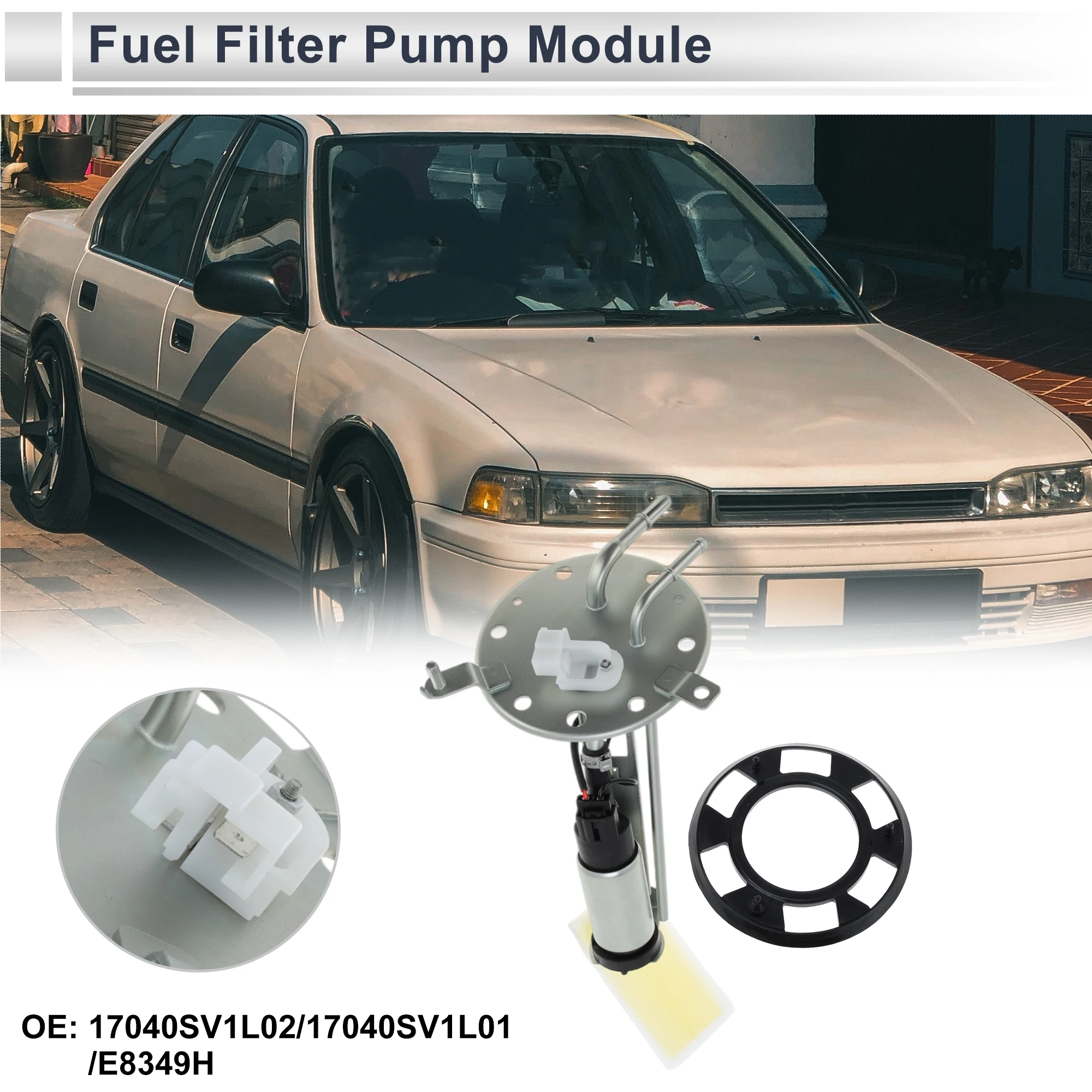 

Электрический топливный насос X Autohaux в сборе для Acura CL 1997-1999 TL 1995-1998, модуль топливного фильтра с блоком отправки No 17040SV1L02