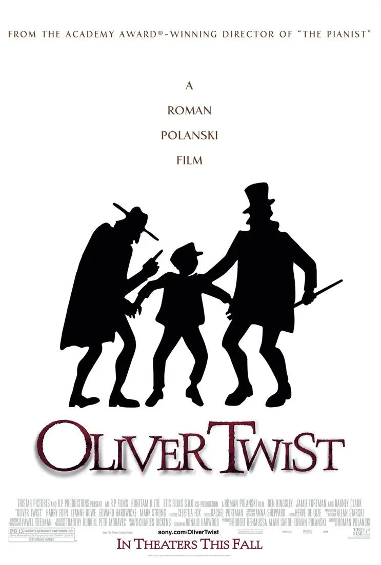 Movie Oliver Twist (2005) Poster Prints Wall Sticker Home Decor Bar Cafe Art Painting