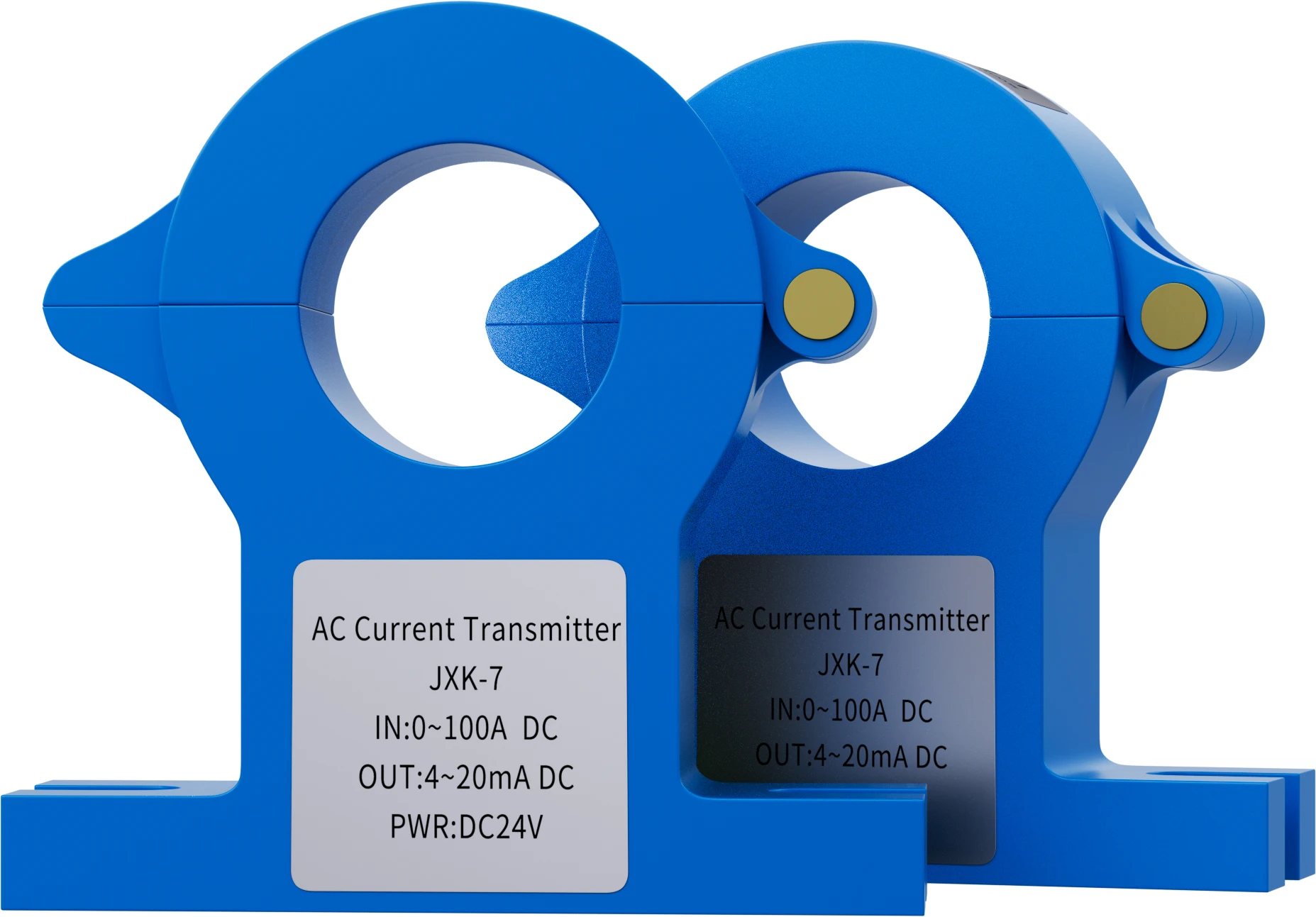 38mm Split Core Current Transmitter Open Loop 4-20mA 0-10V RS485 Output 50A 100A 800A Converter