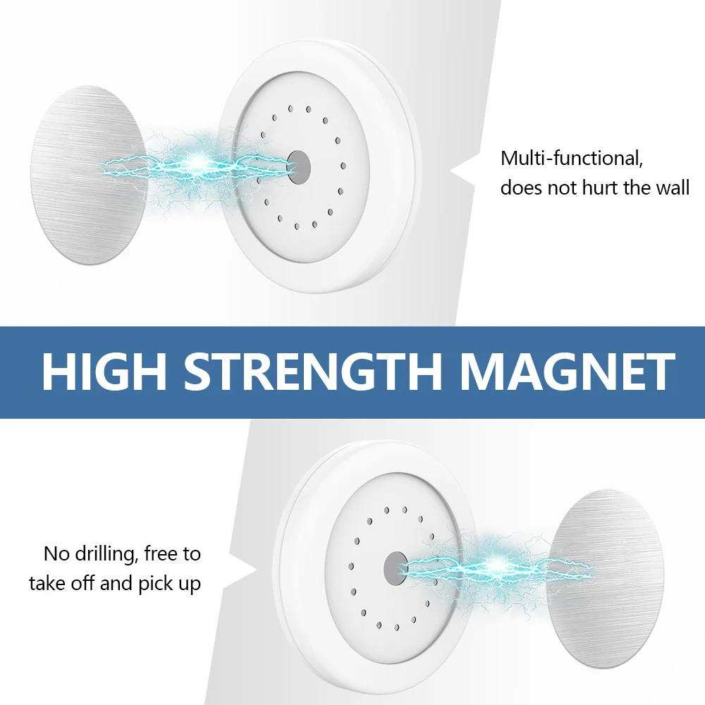 Magnetic Hooks Wall Mount Strong Magnet Remote Control Invisible Holder Keys Fridge Sticker Storage Hooks Home Organizer Hooks