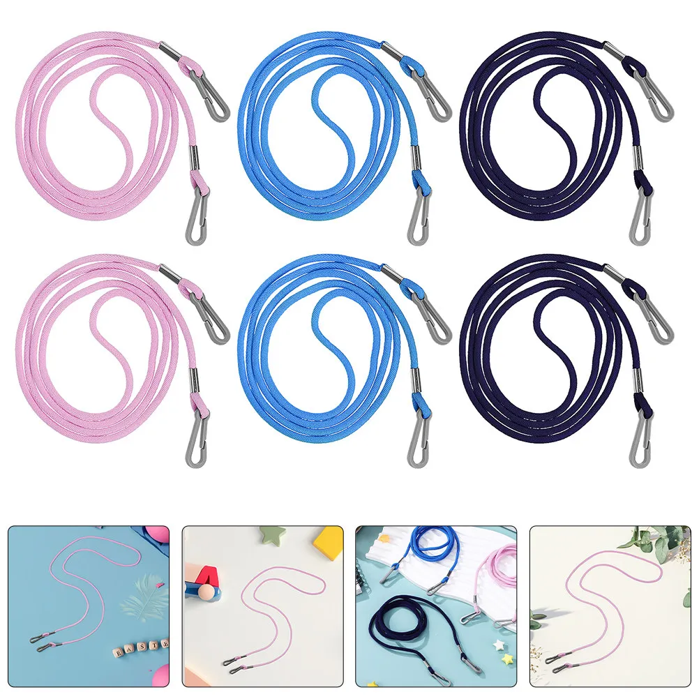 

Набор из 6 штук: Держатели для детских лыжных перчаток с ремешком, клипсами и застежками для зимних видов спорта и активного отдыха