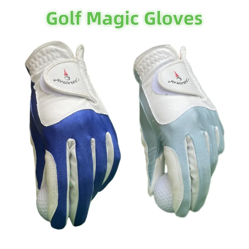 CAIIAWAV Golf gloves  non slip, comfortable, breathable and adjustable GOLF men\'s left hand gloves, outdoor sports