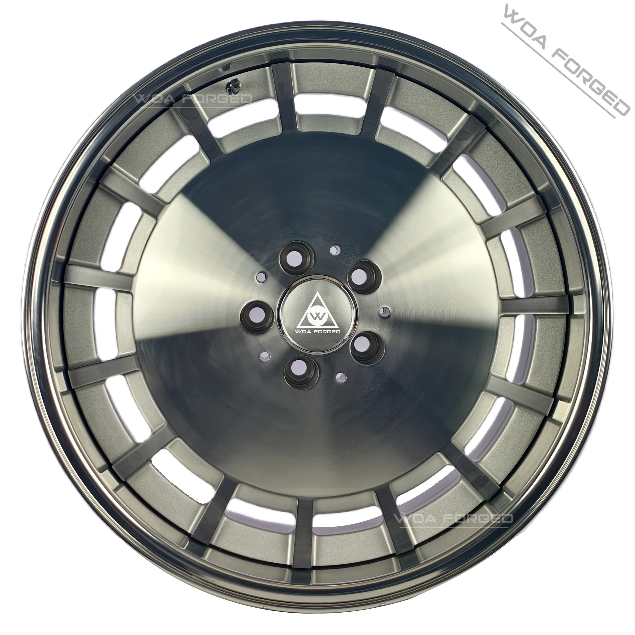 

CNC Car Custom 2-Piece 5x120 5x112 Alloy Rim 17-26 Inch Forged Wheel Polished and Brushed for M3 X3m X7
