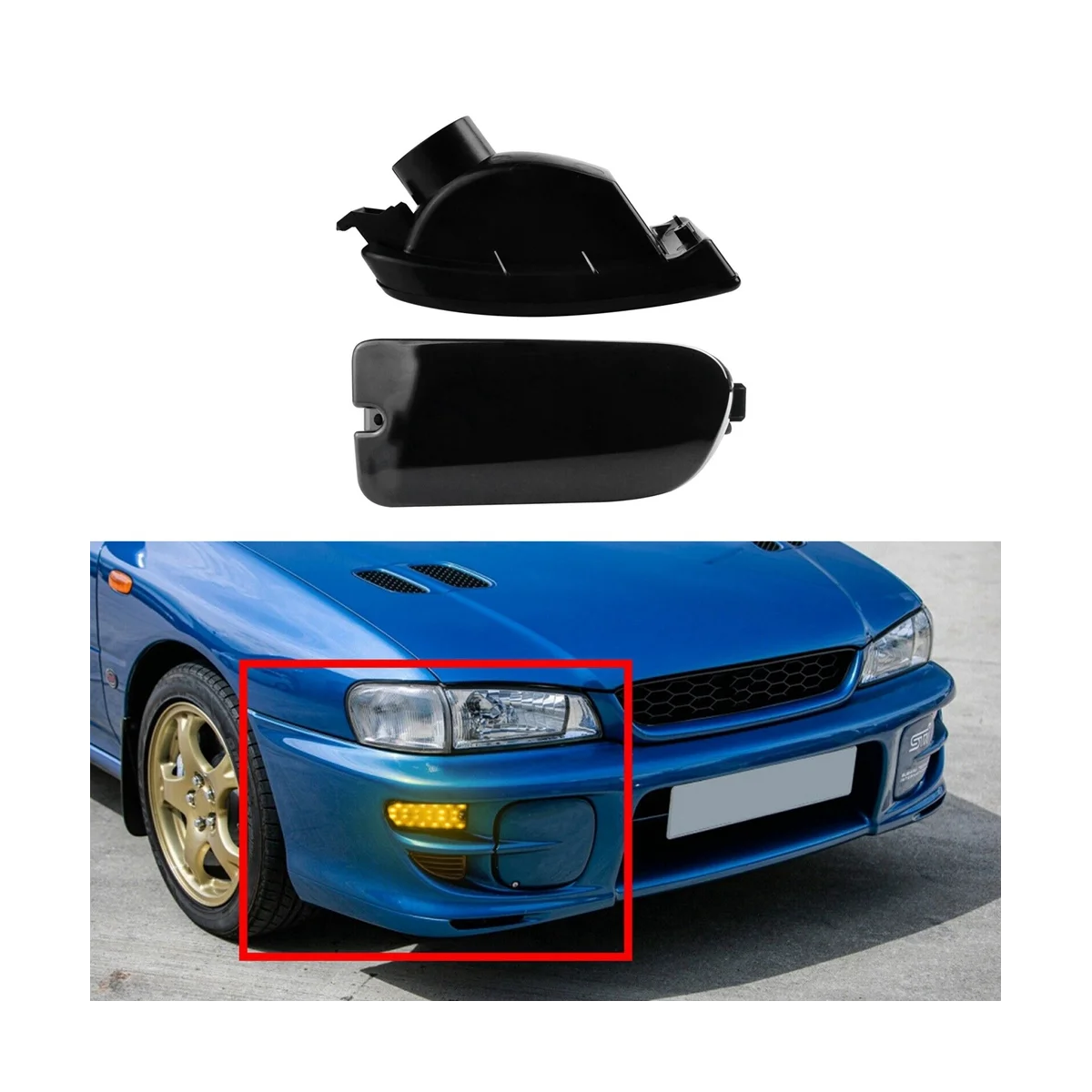 

Smoked Lens LED Side Turn Signal Light for Subaru Impreza 1999 2000 2001 84441FA170,