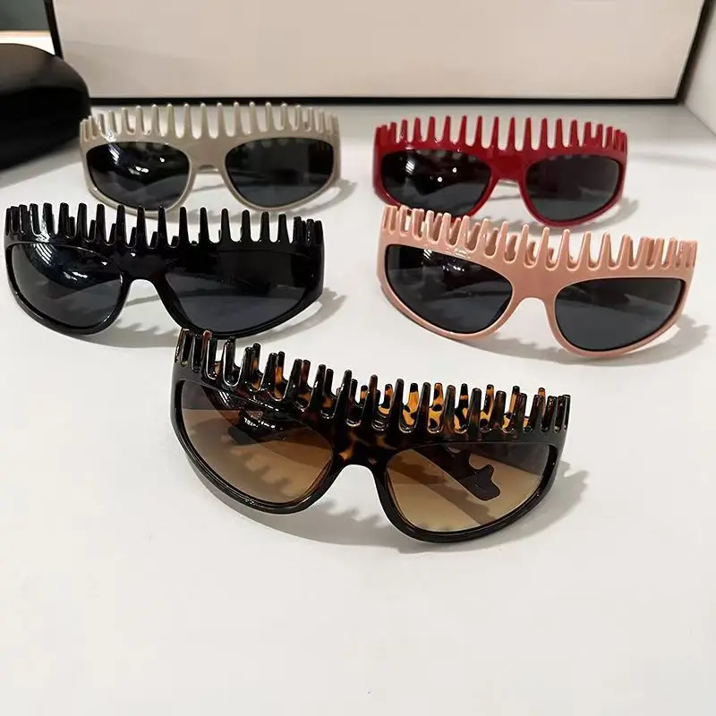 Leopard Print Headband Sunglasses for Women, Trendy UV Protection Hairband Glasses, Fashionable Funky Stylish Sun Specs