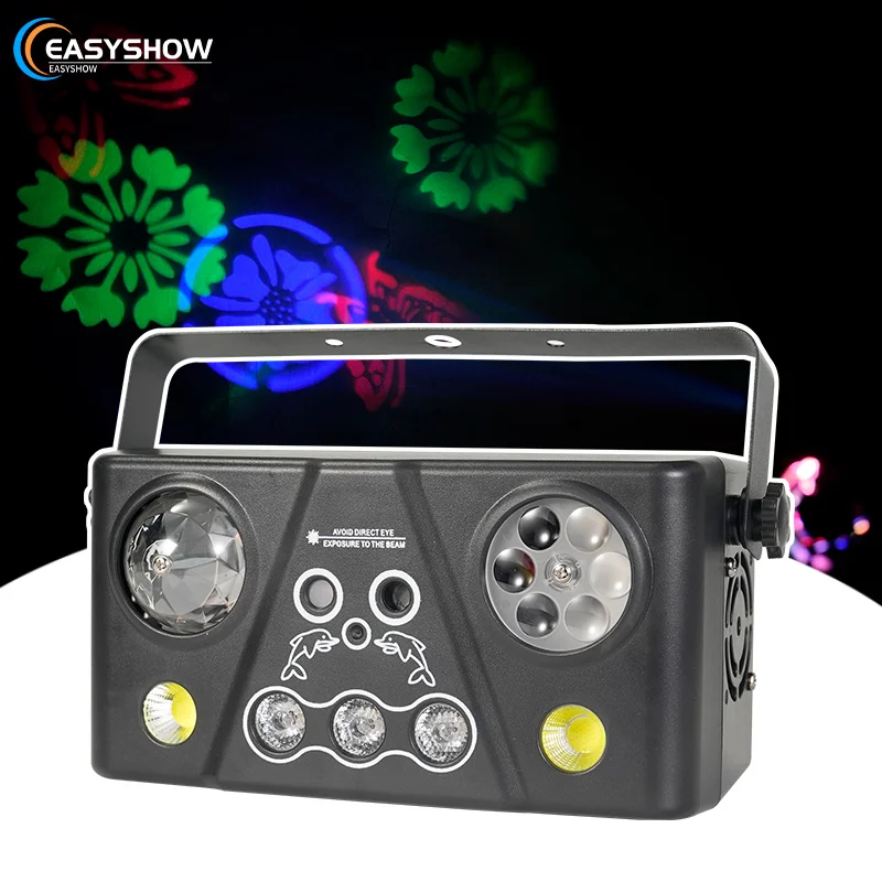 

Electric Stage Effect Light DMX Magic Ball Beam LED RGB 5in1 Effect Light for Disco Dj Nightclub