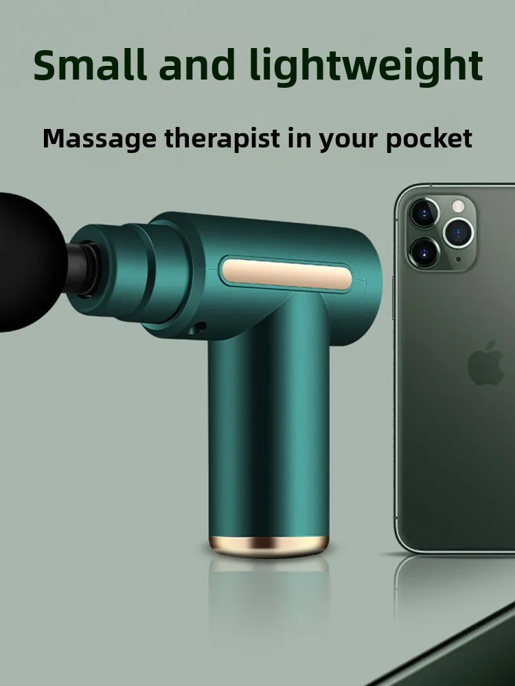 المحمولة Fitn العضلات الاسترخاء اللفافة بندقية عالية التردد برول موتور الأنسجة العميقة قرع جهاز تدليك #2