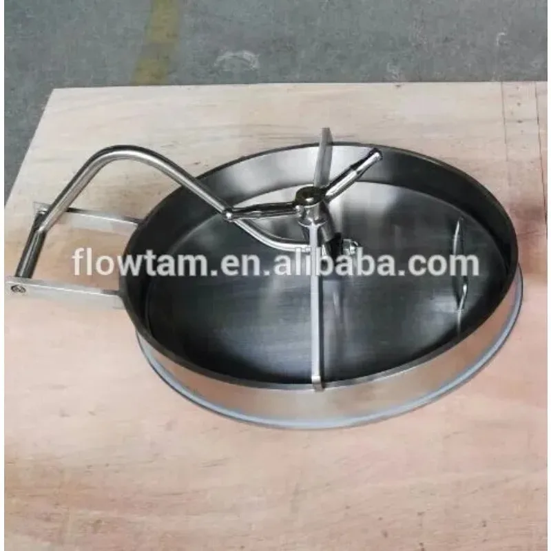 Stainless Steel Pressure Type tank Hatch Cover dn300-800