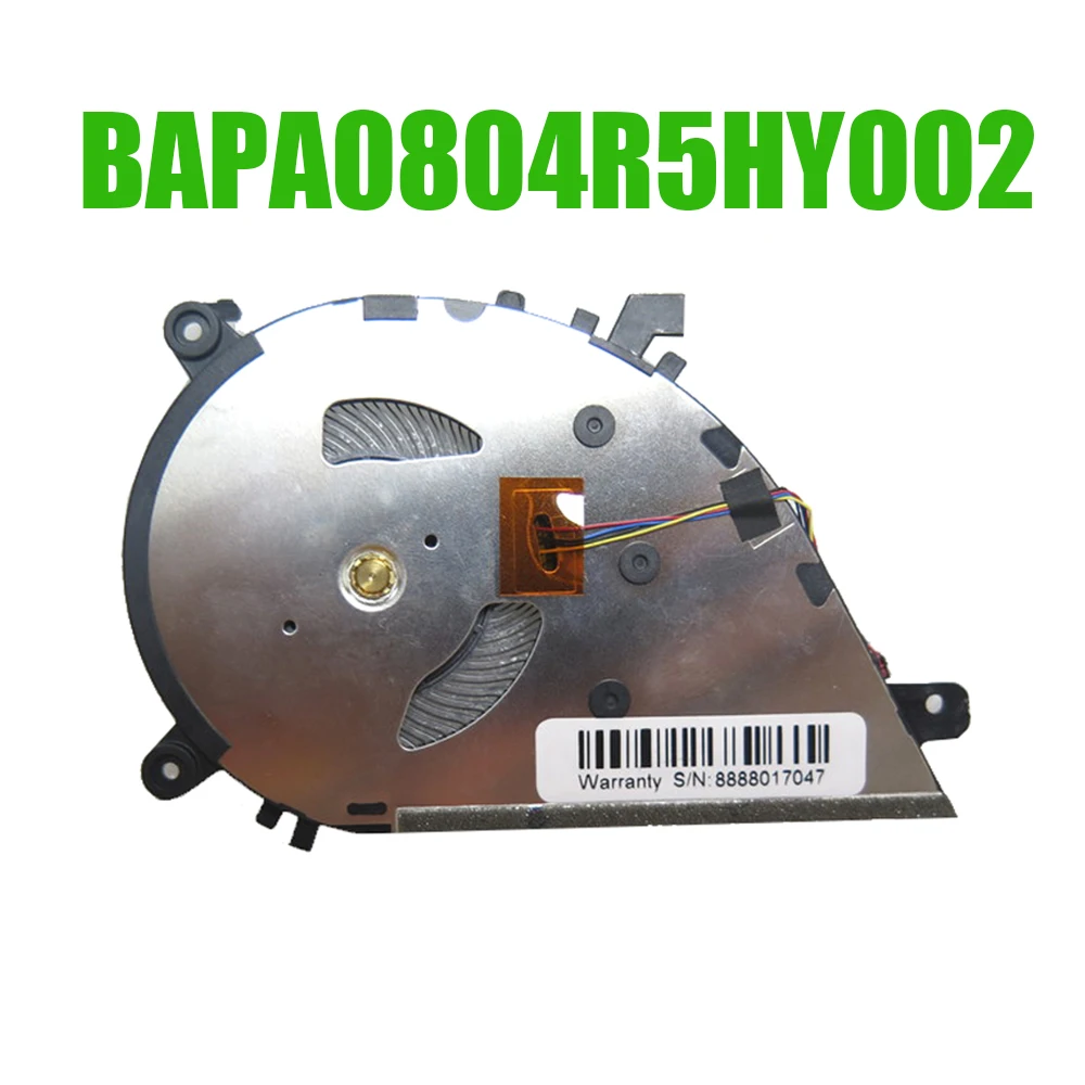 Cooling Fan BAPA0804R5HY002 DC5V 0.50A 4PIN 13NB0QT0T04011 2091-04BV New