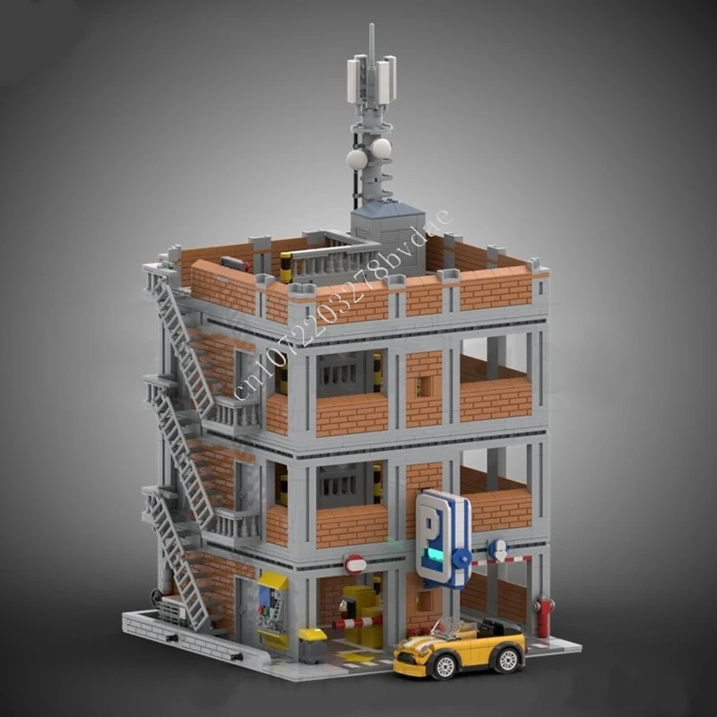 

5176 шт. модульная парковочная палуба MOC Streetview головоломки архитектура творческая сборка игрушки на Рождество и день рождения подарки для детей в возрасте