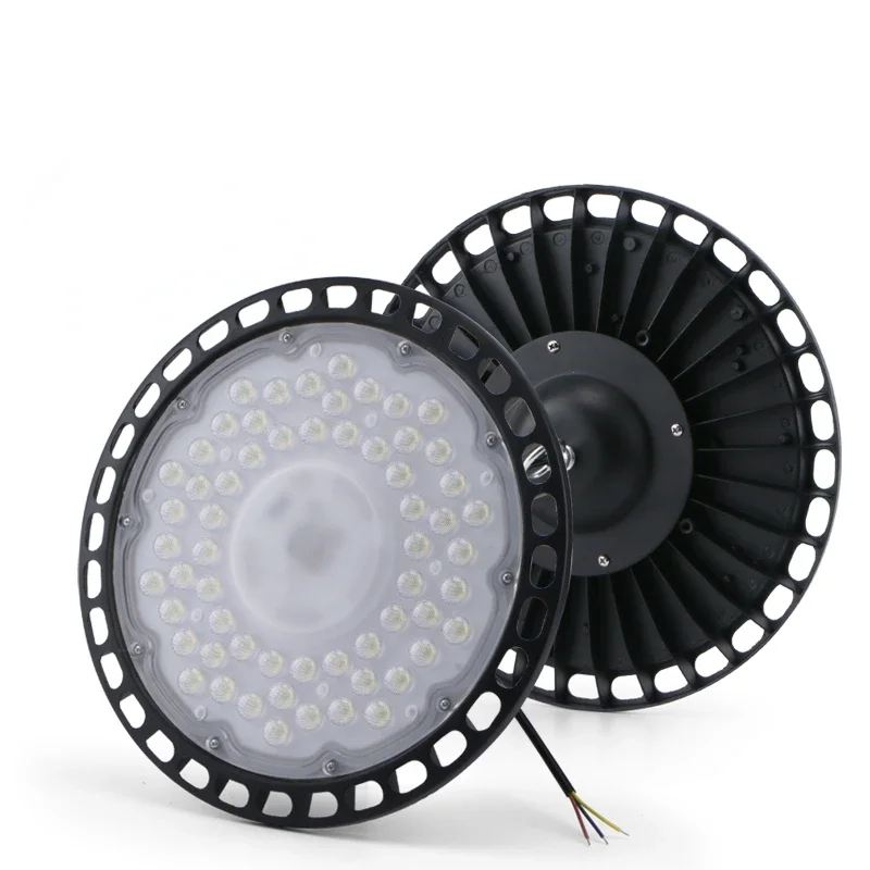 200W High Bay Light UFO 10000LM 13000LM 220V 16000LM IP65 Waterproof Warehouse Garage Light Super Bright Commercial Lighting