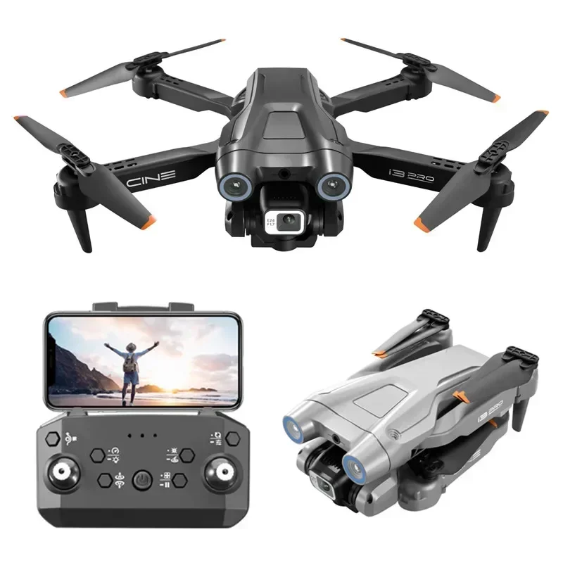 

I3 PRO Drone Obstacle Avoidance Professional Aerial Photography 4K Dual Camera Optical Flow Positioning150°Electrical Adjustment