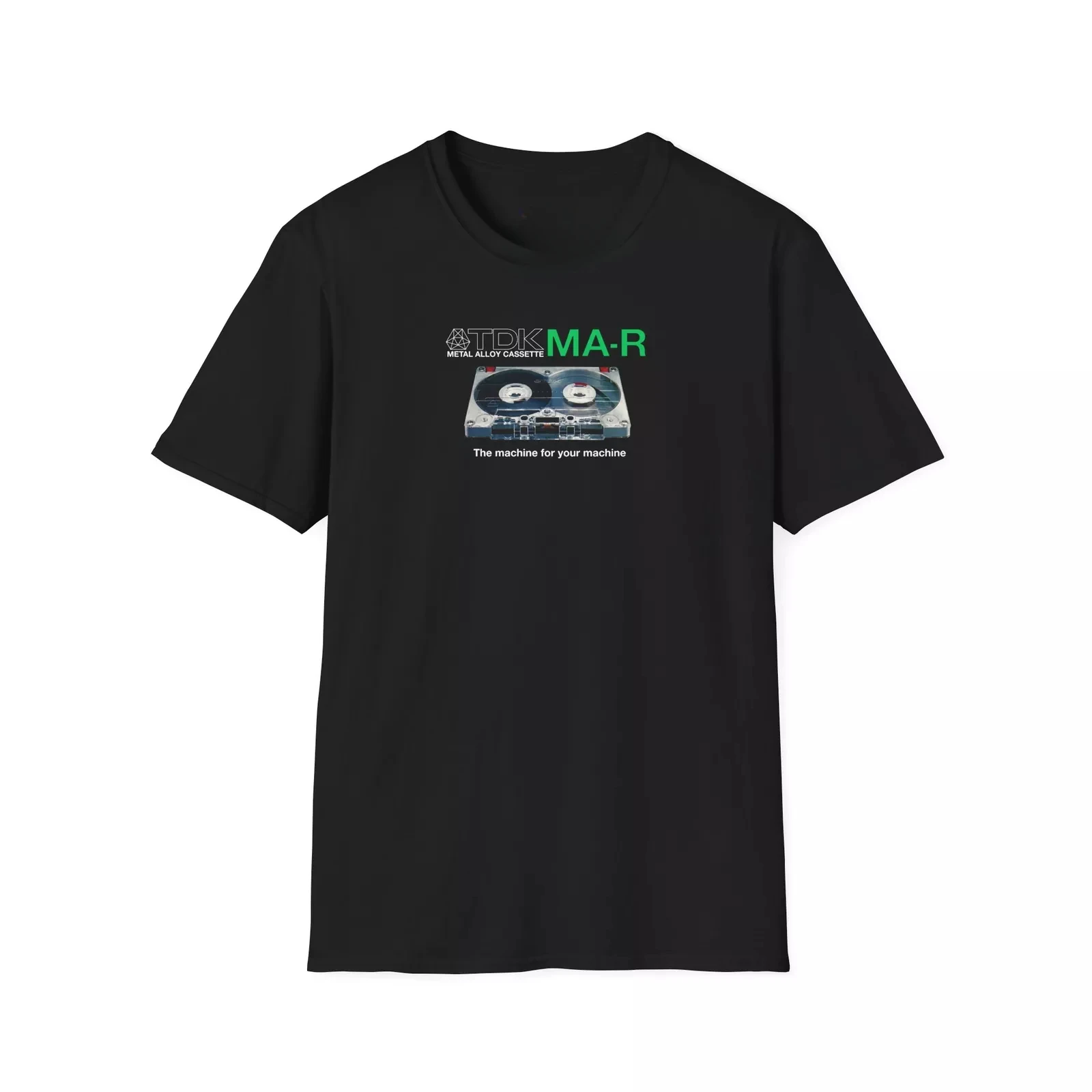 

TDK MA-R Metal Cassette T-Shirt, Retro Audio Enthusiast Tee, Gift High-end Luxury Is for Both Men and Women Top Y2k