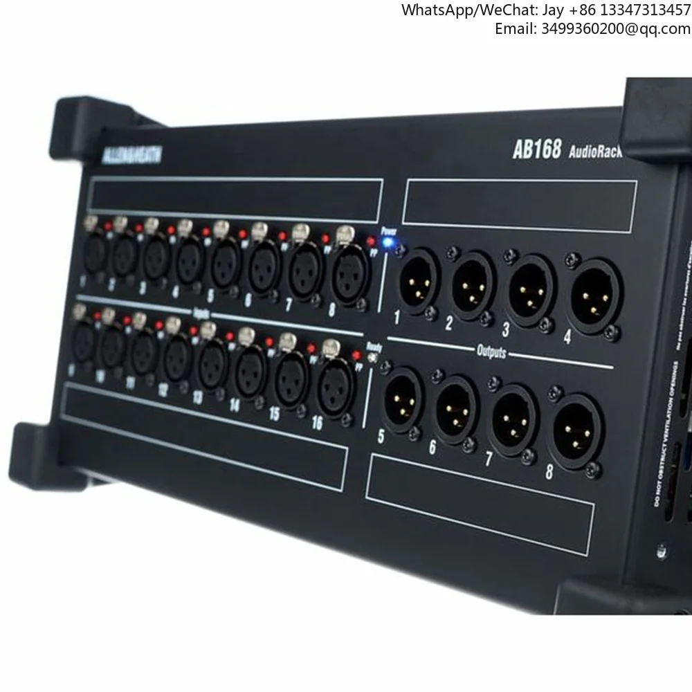 AB168 16 Xlr Inputs…