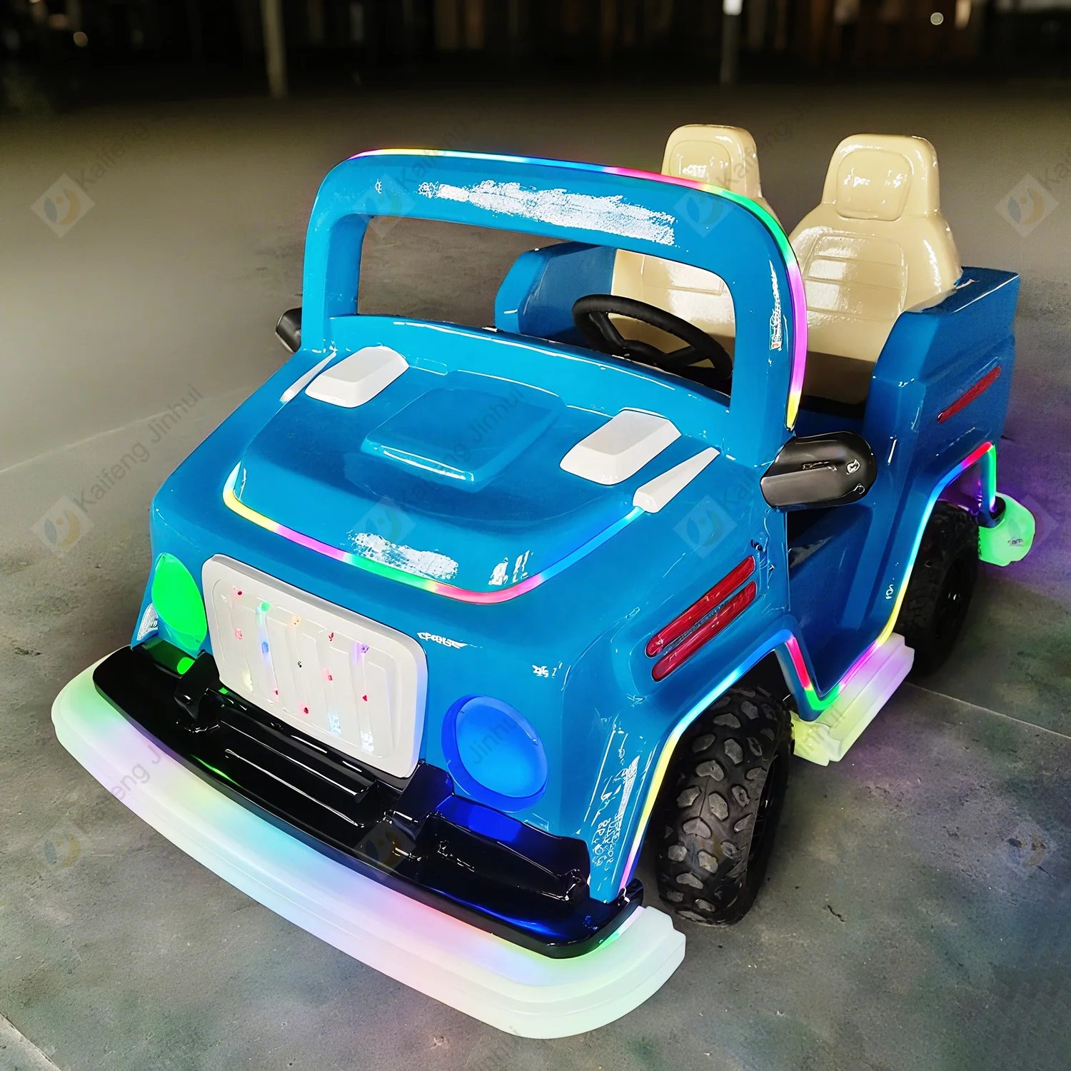 

Colorful Amusement Park Bumper Vehicle Kids Electric Ride on Car