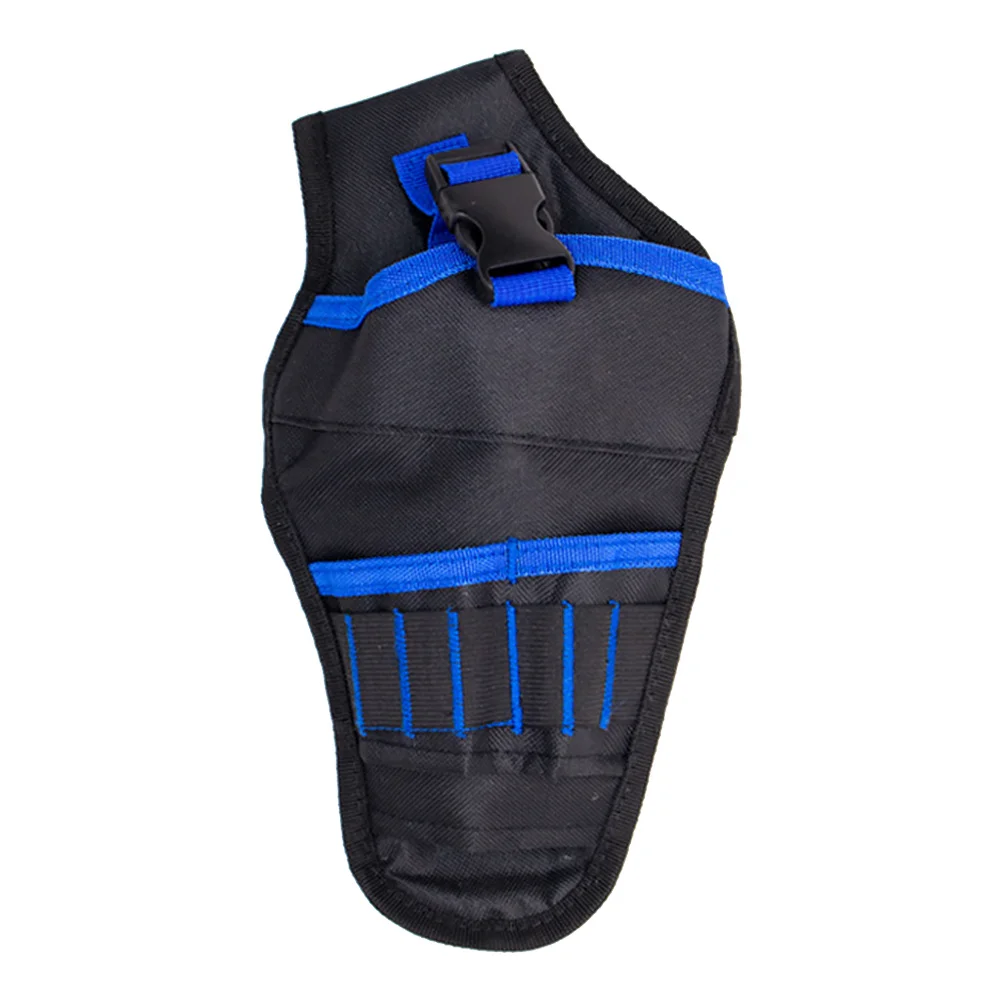 حقيبة أدوات متعددة الوظائف، حاوية تخزين كهربائي، مادة عالية الجودة، حزام محمول مريح للمقاول