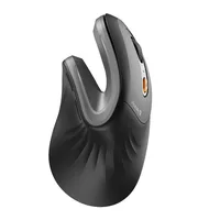 Ratón ergonómico ProtoArc, EM11 NL Bluetooth, ratón vertical inalámbrico recargable, 3 conectividad multidispositivo para computadora/PC