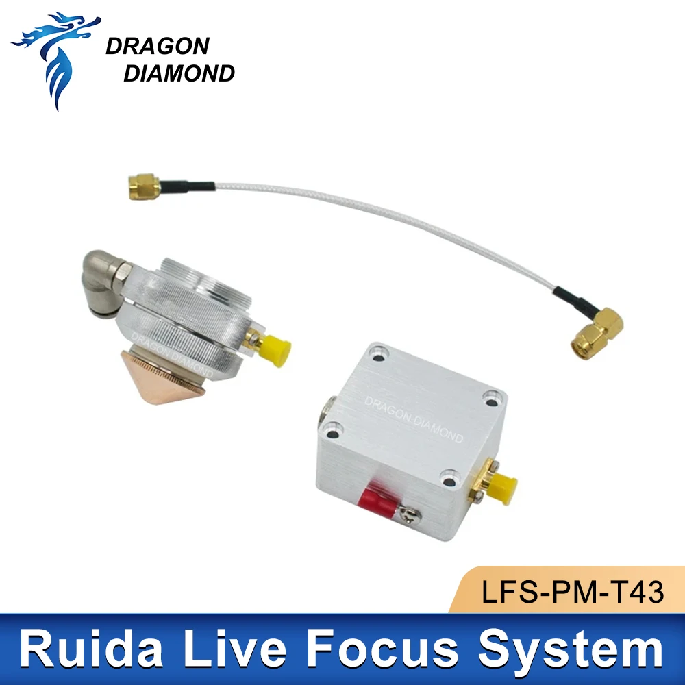 Ruida CO2 Lasercontroller LFS-PM-T43 Live Focus-systeem Autofocus-sensorsysteem met sensorversterker
