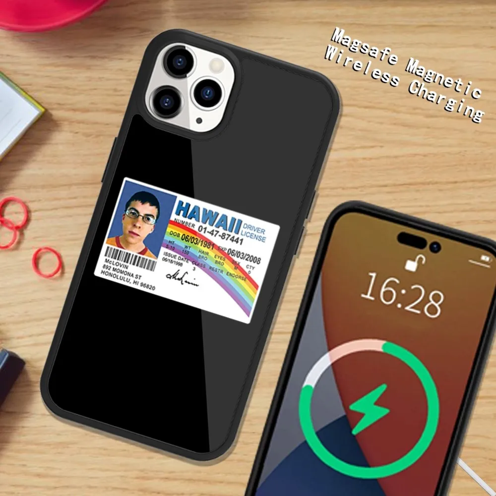 Superbad Mclovin Movie Phone Case Magsafe Magnetic For iPhone 15 14 13 12 11 Plus Pro Max Wireless Charging