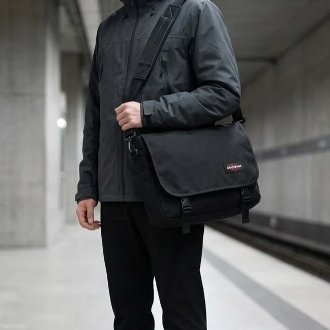 

Lightweight EK Daily Messenger Bag, Unisex Casual Crossbody Satchel Purse, Versatile Outdoor & Travel Use