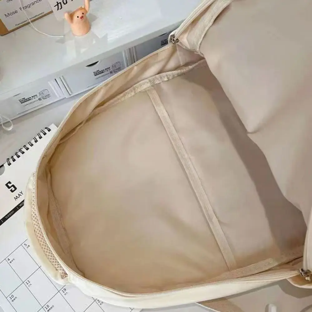 Mochila de lona para estudiantes, bolso escolar de gran capacidad para exteriores, bolsos para niños, bolso de hombro ligero Delgado a la moda