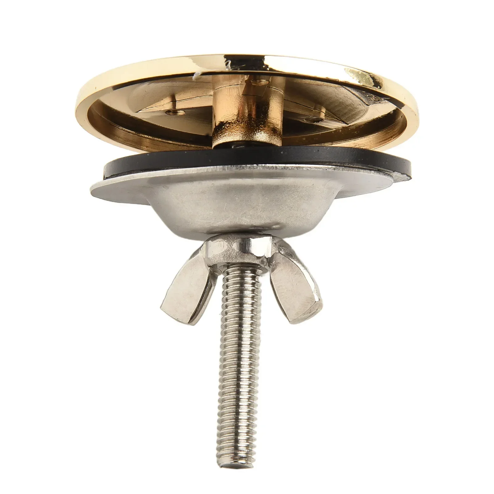 

Kitchen Sink Hole Sealing Covers 2PCS Zinc Alloy and Stainless Steel Perfect for Covering Unsightly Sink Holes