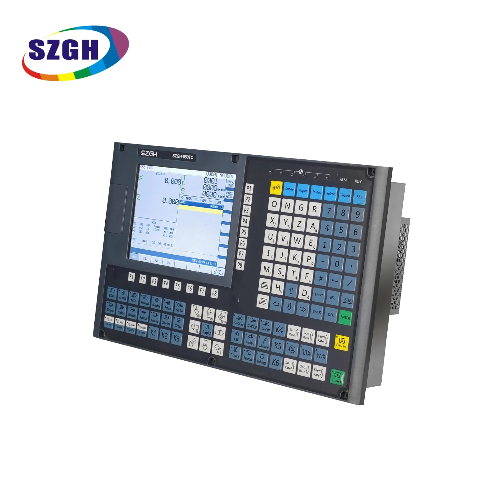 High precision SZGH lathe cnc controller 6 axis lathe and turning controller cnc kit support position feedback