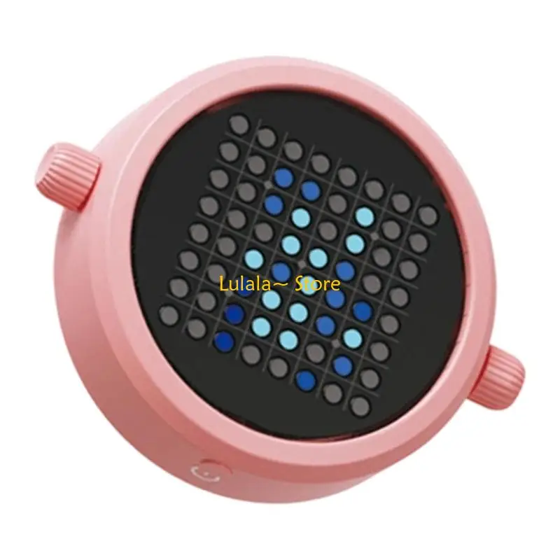 Y4QA Handheld Noughts and Crosses Game Console 5 in 1 Teasers for Kids Age 7+ Perfect Birthday Gift with Voice Effects
