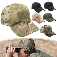 Tactical Camo Baseball Cap Adjustable Military Hat Special Forces Style Baseball Cap Outdoor Sun Protection Camouflage Hat
