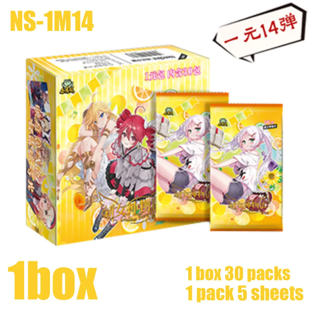 Goddess Story Card NS-14 Collection PR Card Anime Games Girl Party Swimsuit Feast Booster Box Doujin Toys And Hobbies Gift