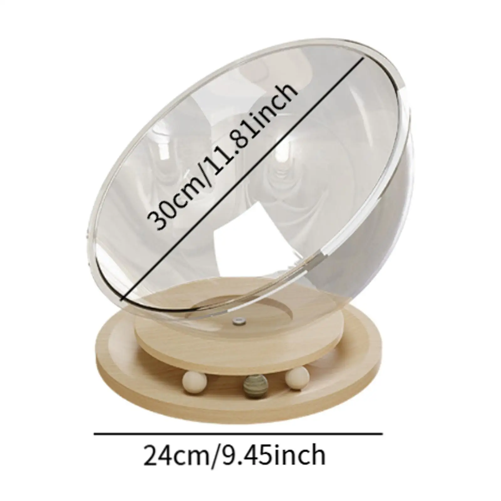 Space Capsule Cat Bed Universal Stable Solid Wood Stand Activity Center Cat Bed Toy Pet Accessories Cat Nest for Cats Kitty
