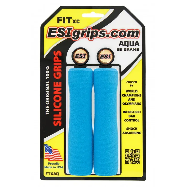 

ESIgrips Fit XC (Extra Chunky/Chunky Combo) grip Extra Chunky / Chunky Mix - 65 Grams. Thickest areas 34mm Installed Diameter