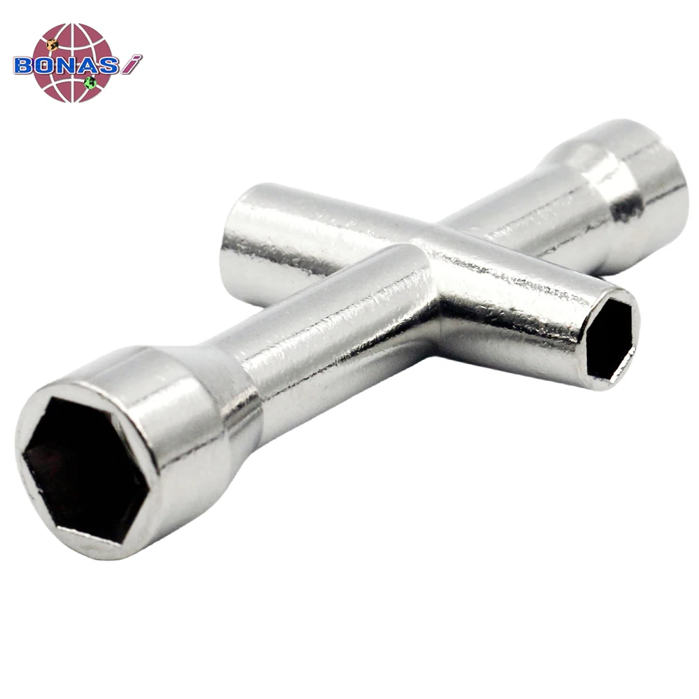 3PCS M2 M2.5 M3 M4 Sliver Alloy Steel Mini Cross Wrench Socket Spanner for RC Model  Robot Specific