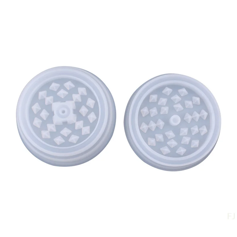 [YU]DIY Herb Shredder Epoxy Resin Mold Grinder Spice Mill Crusher Mold self-made Box