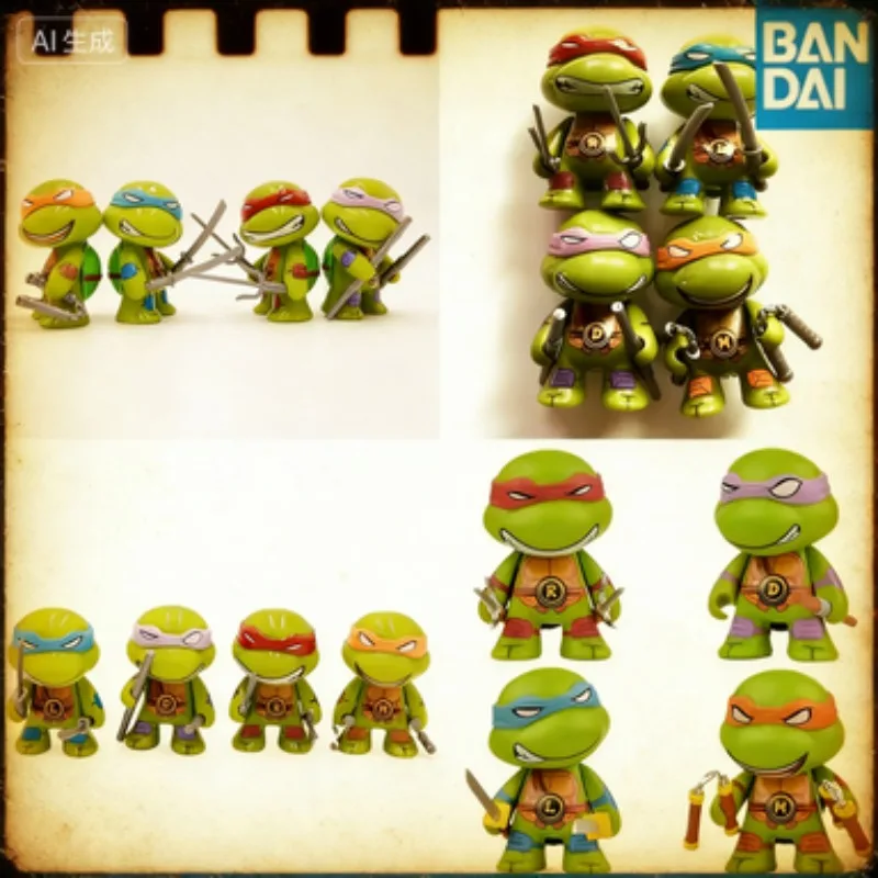 

Special Offer 2024 New 4pcs Ninja Turtle TMNT Action Figure with Movable Joints for Kids Children Birthday Christmas Toy in