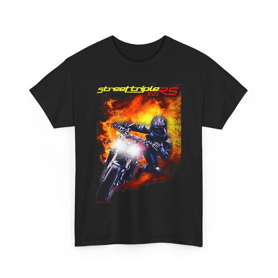 

Street Triple 765 RS T Shirt Perfect Biker Gift For Streetfighter Rider Fan Top For Owners Husband Present Moto Motorcycle