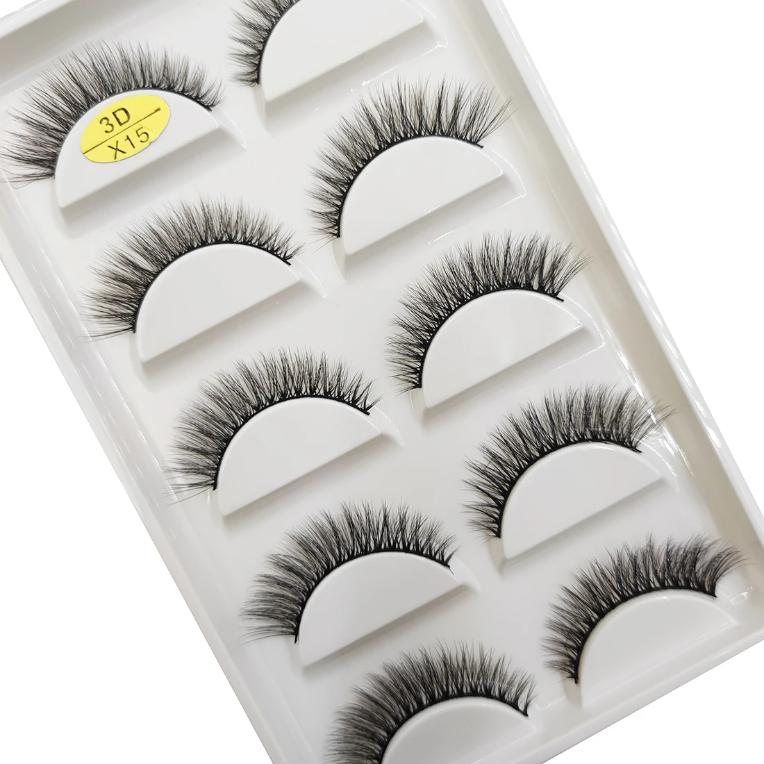 Natural 3D Eye Lashes Faux Mink False Eyelashes Make up Fake Lashes Soft Eyelash Makeup Faux Cils maquillaje 18 Style 5 Pairs