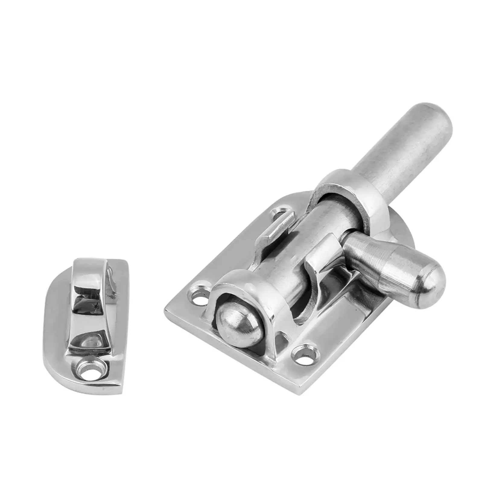 Roestvrij Staal Voor Marine Boot Deur Raam Lock Latch Glijbaan Vat Bout Sluiting 60Mm 110Mm