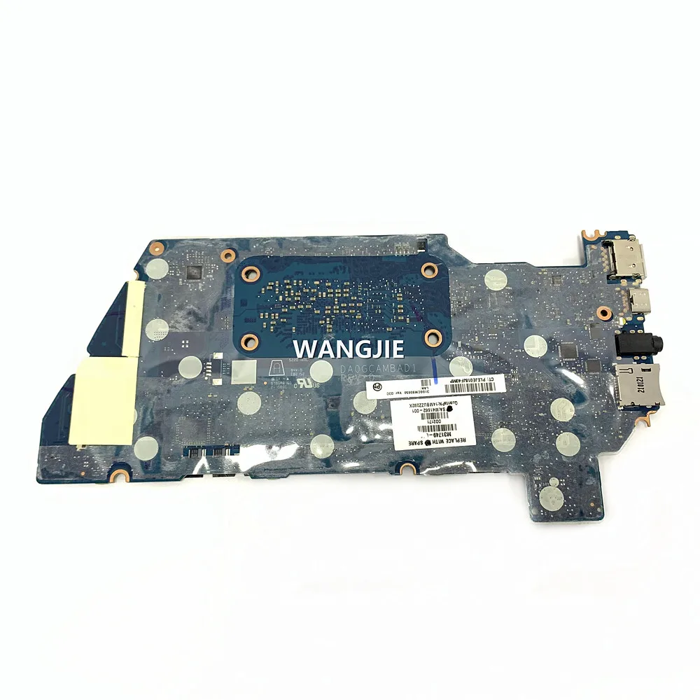M31749-001 لـ HP Chromebook 14B-NA اللوحة الأم للكمبيوتر المحمول DA0GCAMBAD1 مع Ryzen 3 3250c RAM 4GB 100% تم اختبارها بالكامل