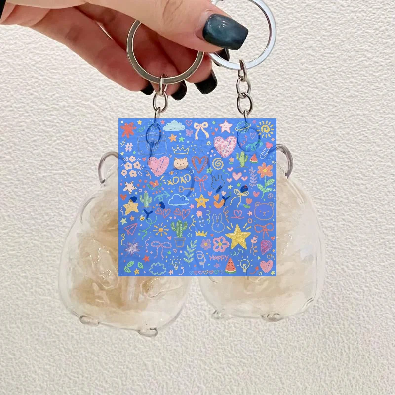 1Pcs Cute Transparent Hamster Shaped Pet Fur Collector With Detachable Grooming Comb For Cage Cleaning