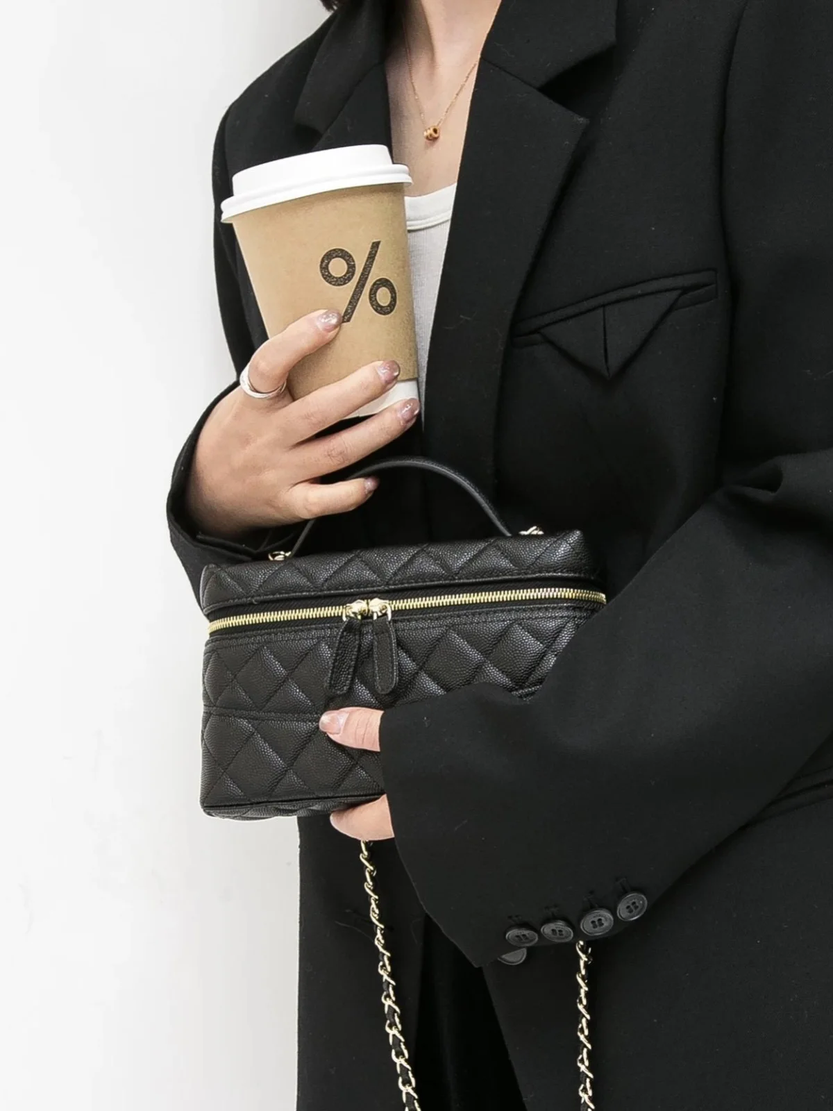 2026-new-genuine-leather-caviar-diamond-pattern-golden-chain-lunch-box-bag-fashion-shoulder-crossbody-handbag-box