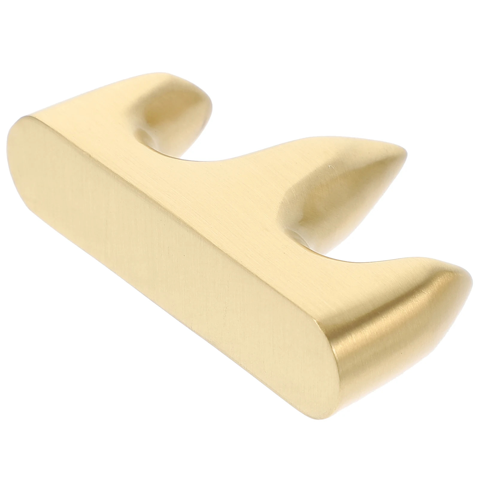 

Vintage Brass Pen Rack Mountain Design Anti-Slip Surface for Writing Brush Ink Pen Holder Home Office School Decoration