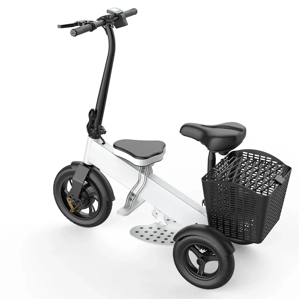 

【2026】Factory wholesale folding mobility scooter senior tricycle Three wheel electric scooter for adult elder with seat