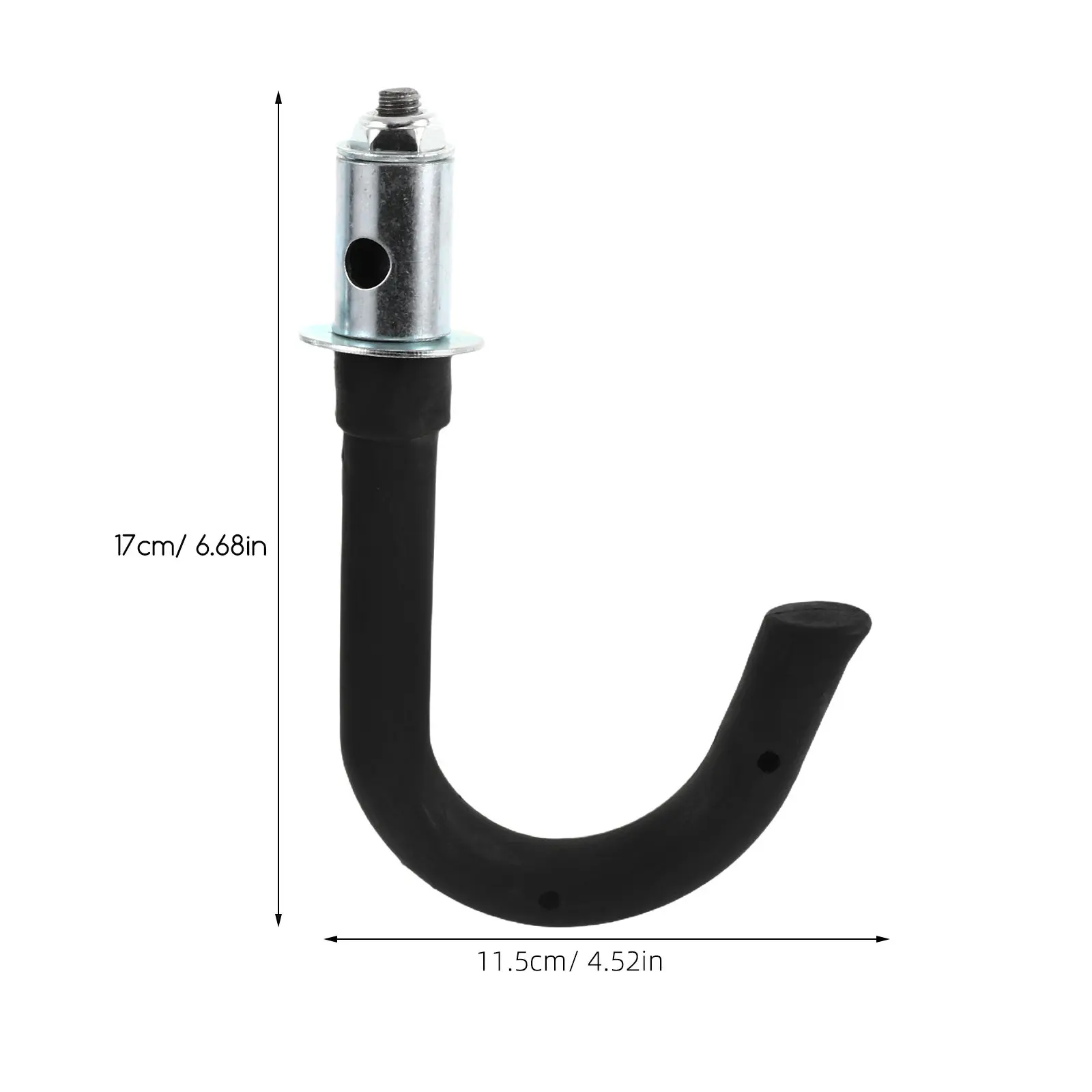 1Pair High Strength Extension Ladder Hooks Adjustable Detachable Ladder Hanger for Straight Telescoping Ladders Roof Garage Use